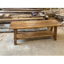Waschtisch aus Eiche im Landhausstil in Altholzoptik 150x50x75 cm